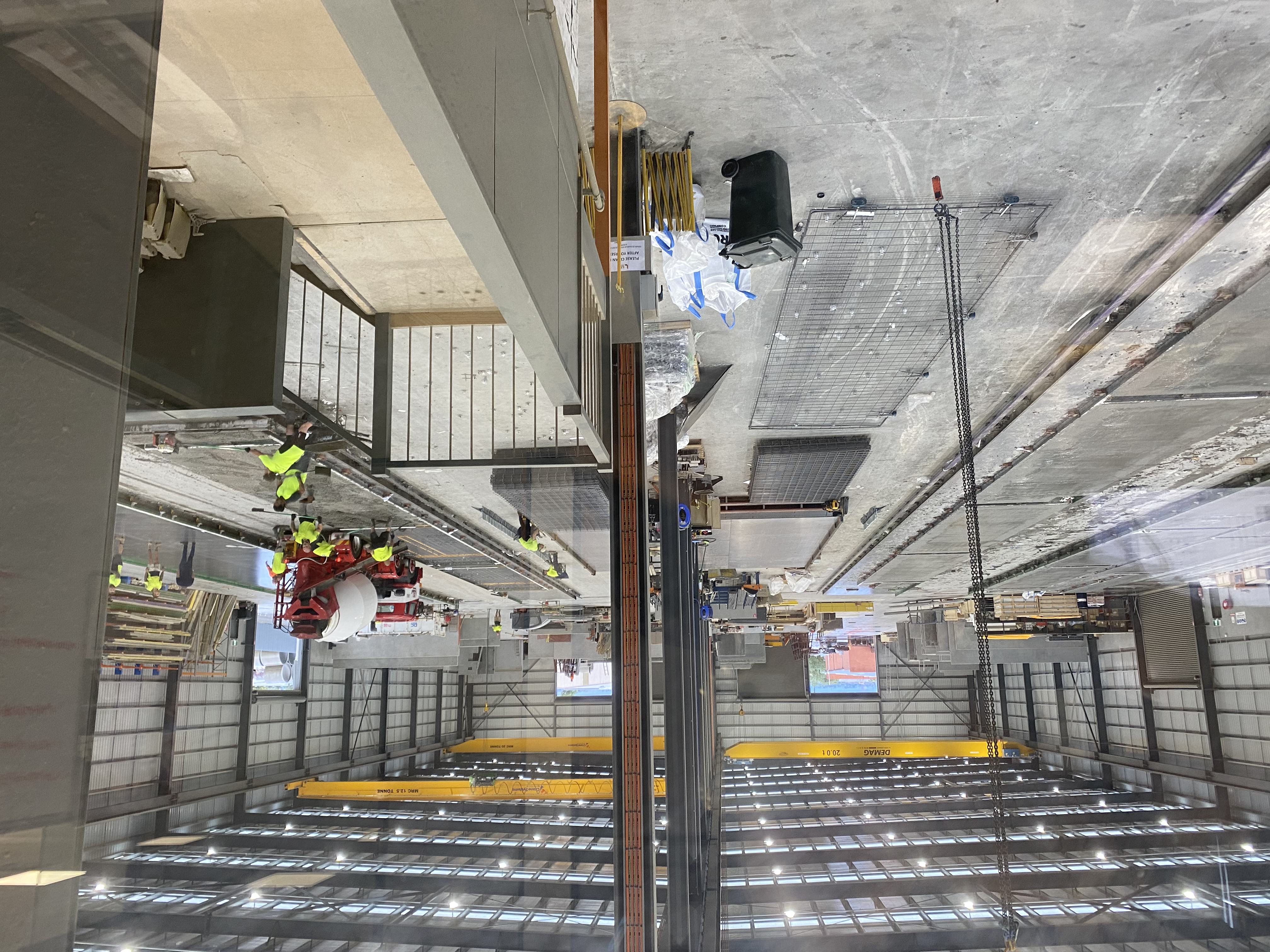 Precast factory production line